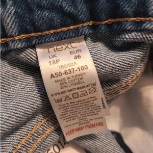 NEXT wide leg jeans size 18 petite - Emma Willis collection